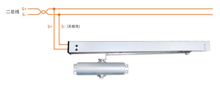 GD1532電動閉門器（一體式）接線圖